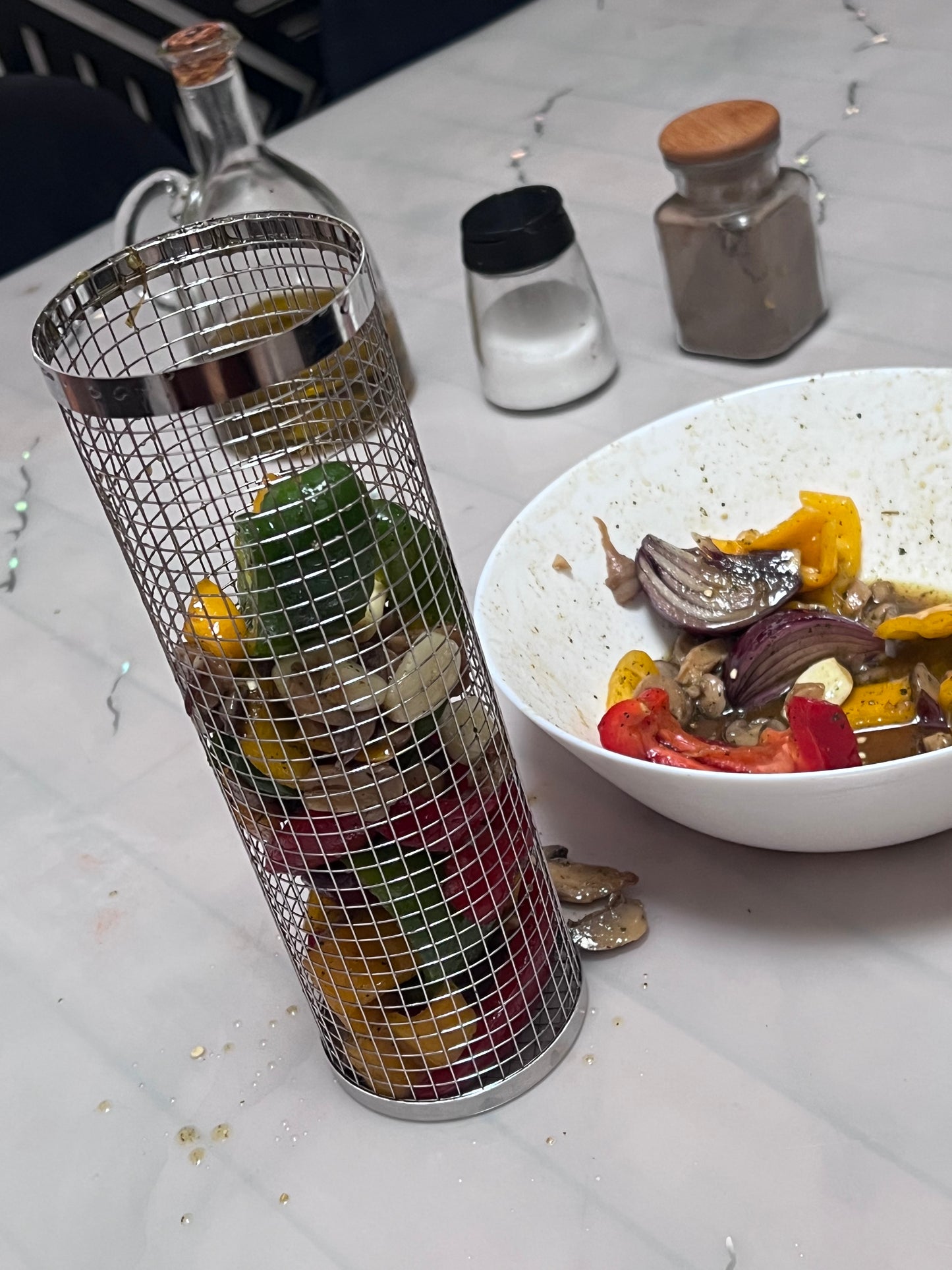🔥 Panier Barbecue Inox — Vrai goût de BBQ