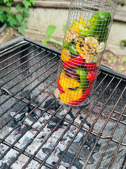 🔥 Panier Barbecue Inox — Vrai goût de BBQ