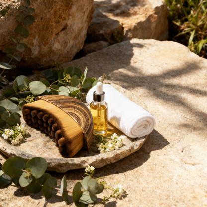 Brosse de massage lymphatique Aunat