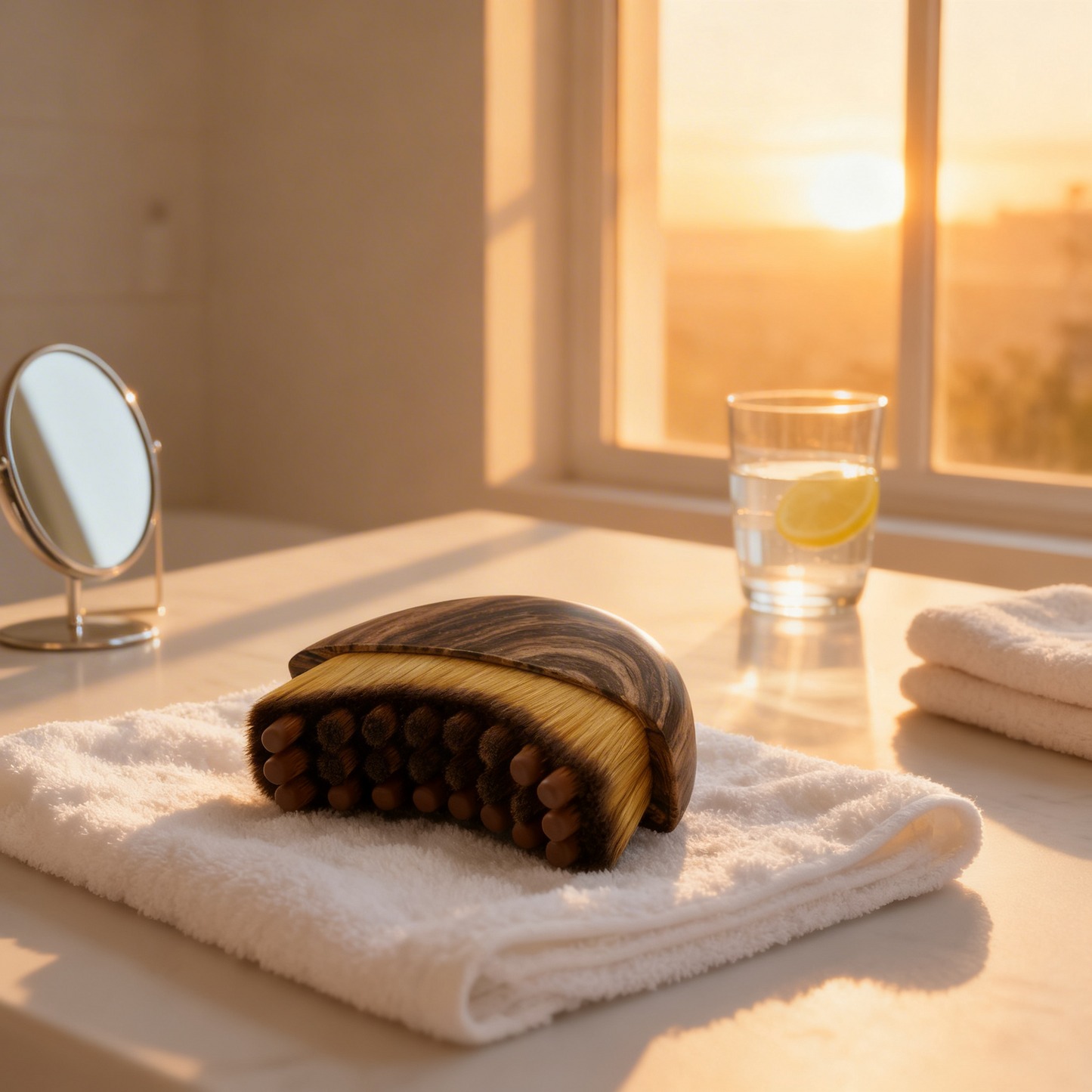 Brosse de massage lymphatique Aunat