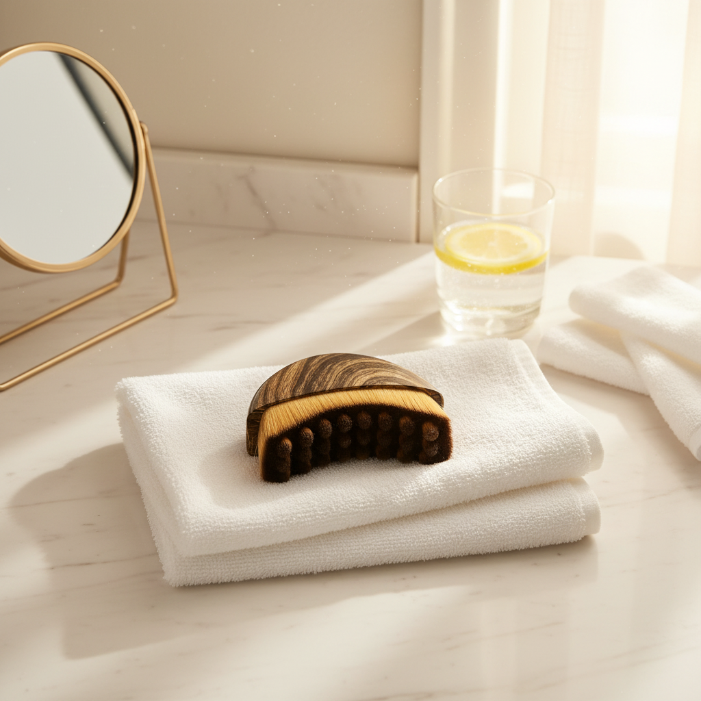 Brosse de massage lymphatique Aunat